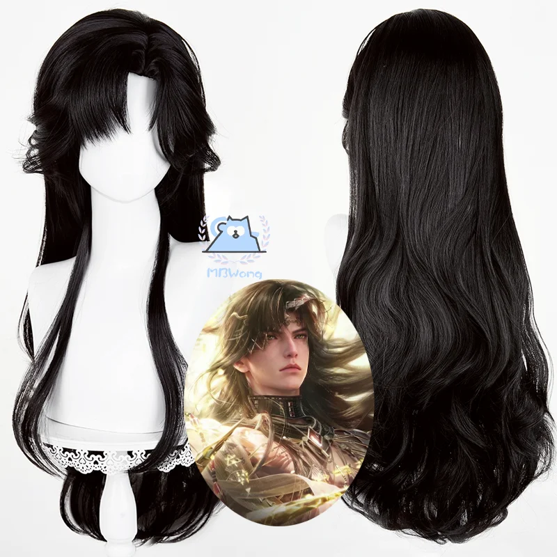 

Game Love and Deepspace Zayne Cosplay Wig Zayne Black Long Hair Diviner's Hymn For Hallowmas Party Adult Women Men