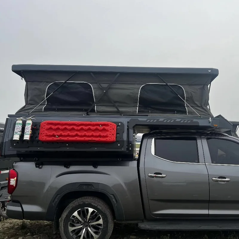 Customizable All-Aluminum Off-Road RV for Outdoor Camping Modern Slide-Out Kitchen Interior Manufacturers' Customization Options