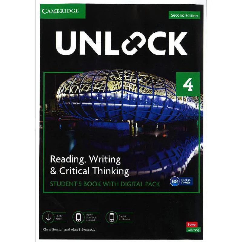 

Unlock Second Edition Reading Writing And Critical Thinking Students Book With Digital Pack Level 4 9781009374460