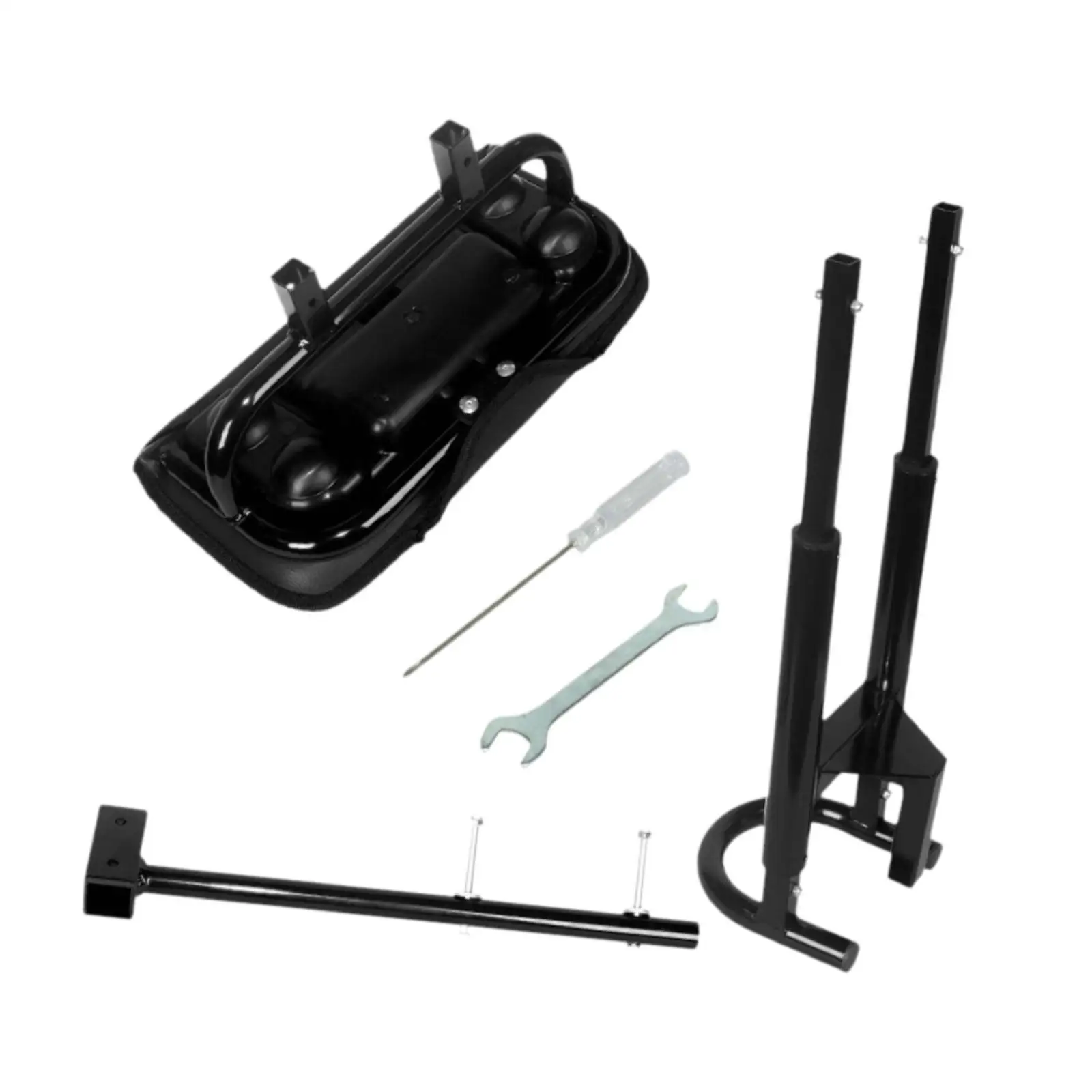 golf-cart-seat-accessory-removable-detachable-cushioned-aluminum-alloy-for-lightweight-golf-bag-stand-attachment