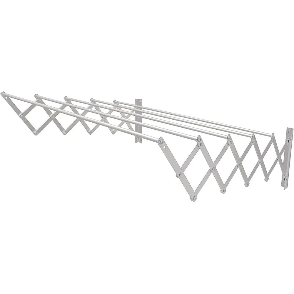 

Durable Aluminum Outdoor Clothes Drying Rack with Stainless Steel Surface, 80x14x3 cm