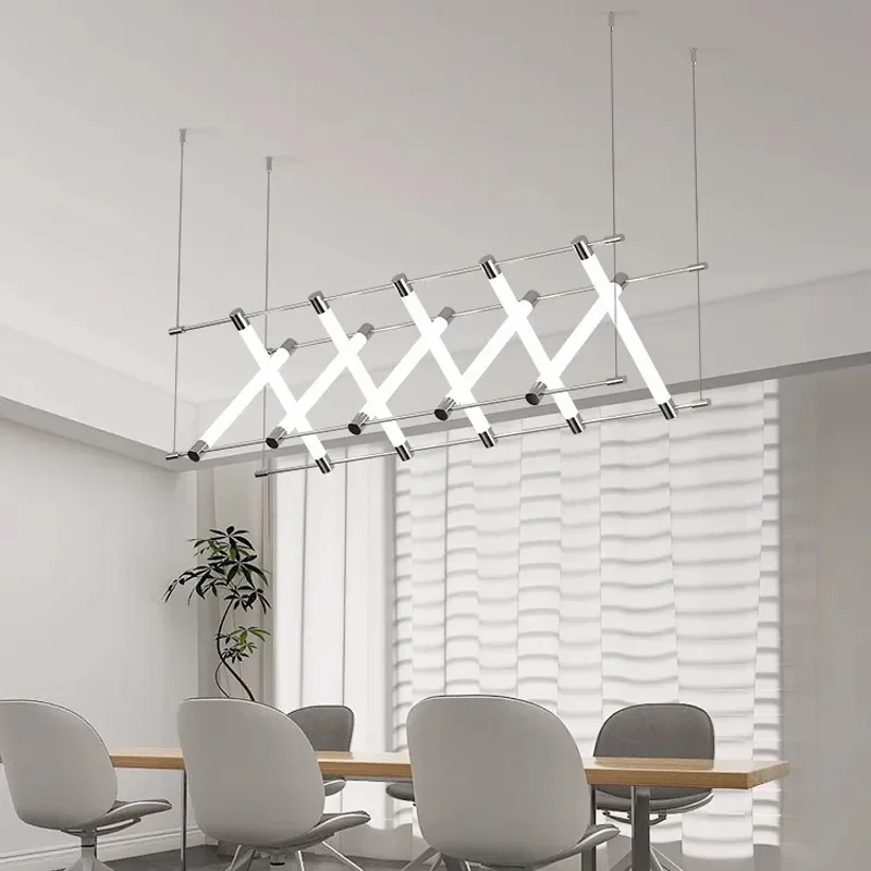 for Mazamaza Personalized Cafe Bar Chandelier Hotel Lobby Minimalist Industrial Style LED Restaurant Lamp Customization