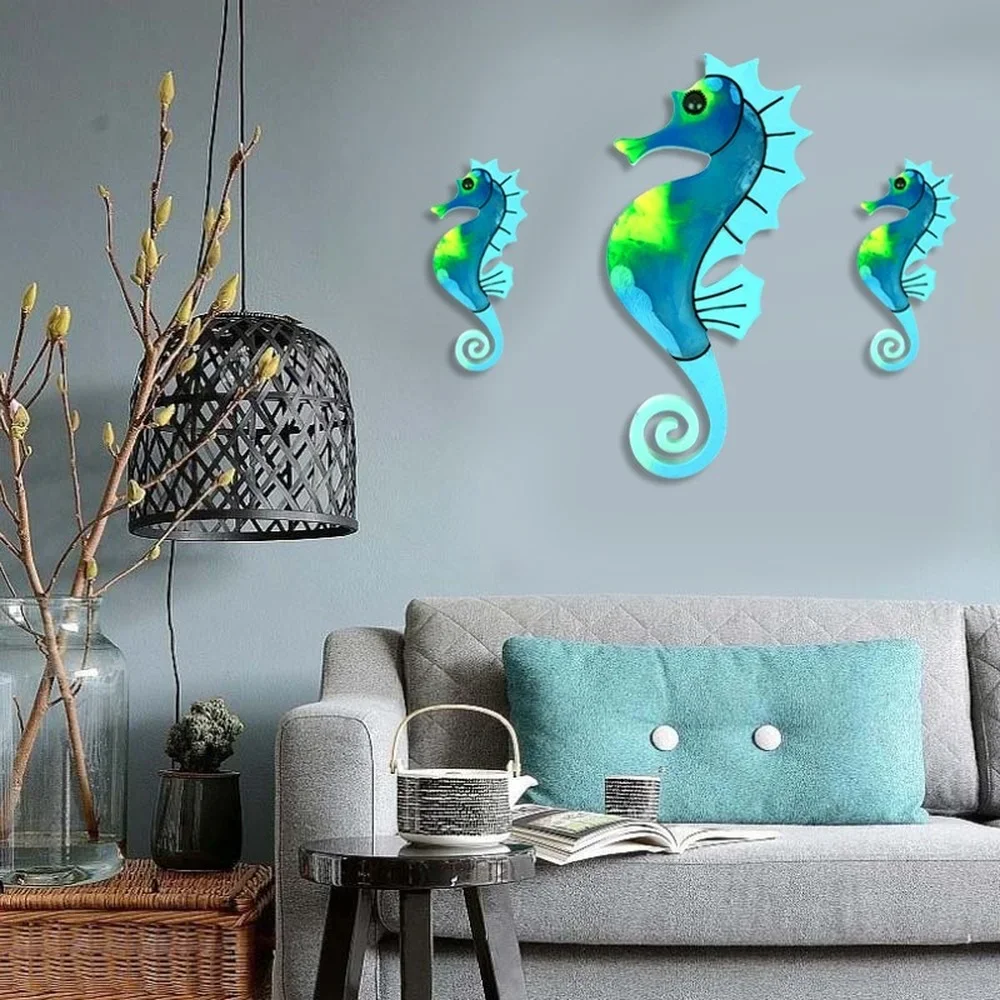 Gecko Decoration Silicone Mold DIY Handmade Hippocampus Wall Decoration Epoxy Resin MoldOffice Bedroom Decoration