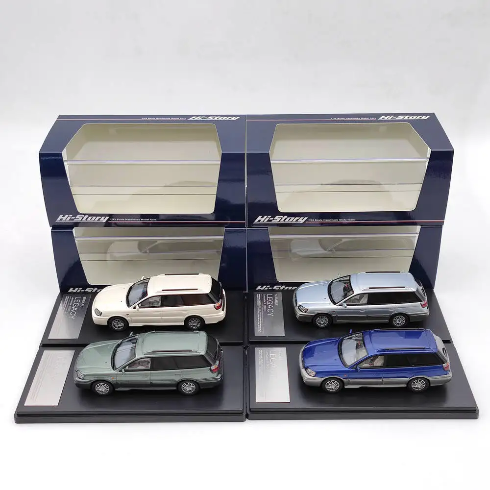 Hi-Story 1/43 Legacy temperature 6 2001 HS349 Resin Model Edition Toys Car Collectio Auto Gift