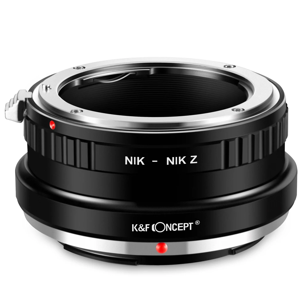 K&F Concept Lens Adapter Nikon F AI AIS D Mount Lens to Nikon Z For Nikon Zf Zfc Z30 Z5 Z50 Z6 Z7 Z6II Z7II Z8 Z9 Camera