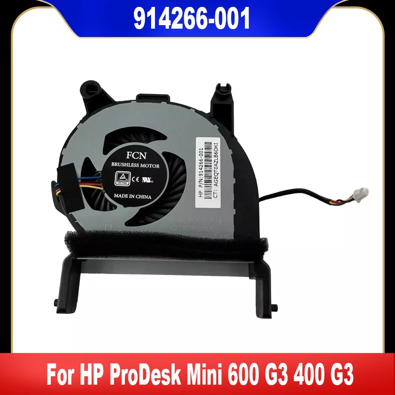 

Новинка 914266-001, вентилятор охлаждения процессора HP ProDesk mini 600 G3 400 G3, охлаждающий вентилятор DFS593512MN0T EP высокого качества, быстрая доставка