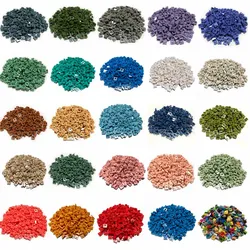 Smartable Plate 1x1 (New Arrival 24 Colors ) Building Block Brick MOC Parts DIY Pixel Art Toy For Kid Compatible 3024 578pcs/Lot