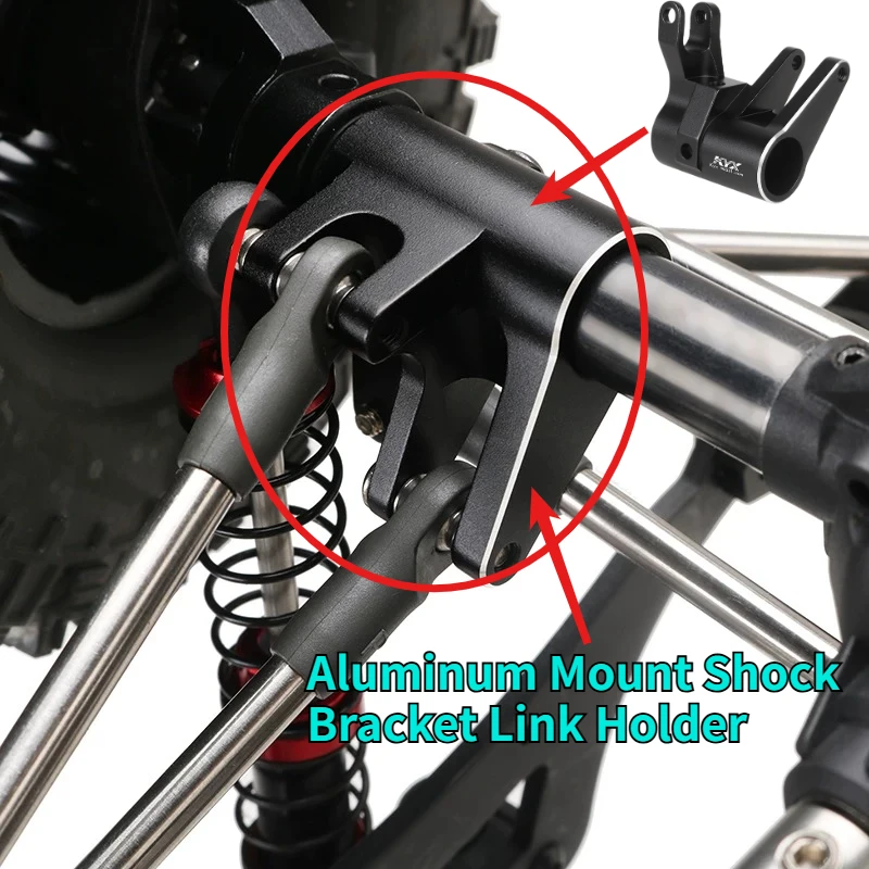 RC Crawler Car Aluminum Mount Shock Bracket Link Holder Customizable Size For Axial SCX10 PRO 1/10 Chassis Upgrade Spare Part