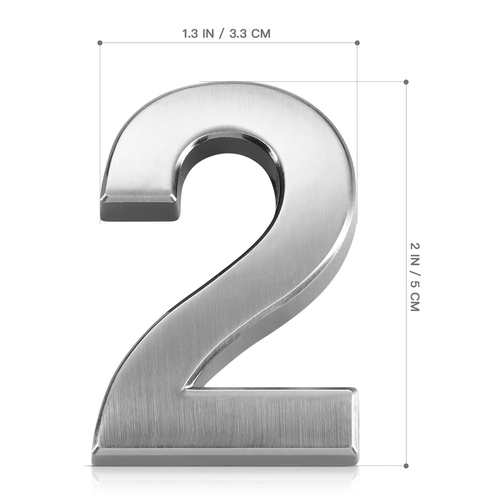 10 قطعة 0-9 قسط أرقام الأبواب المعدنية مقاومة للتآكل عنوان تسجيل للمنزل فندق Ktv مكتب صندوق البريد رقم الشارع