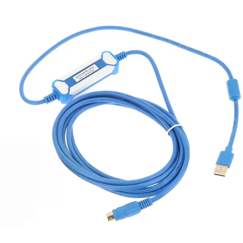 USB To FBS PLC Programming Cable: Stable Transmission Durable PVC Jacket FATEK FBS B1Z Series Industrial