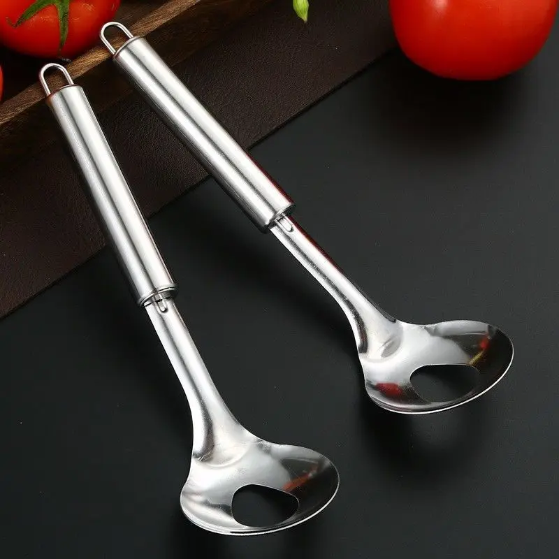 

1Pcs Stainless Steel Meatball Spoon Press Maker Fish Ball Spoon Mold Kitchen Tool Handmade Balls Shrimp Slider Gadget