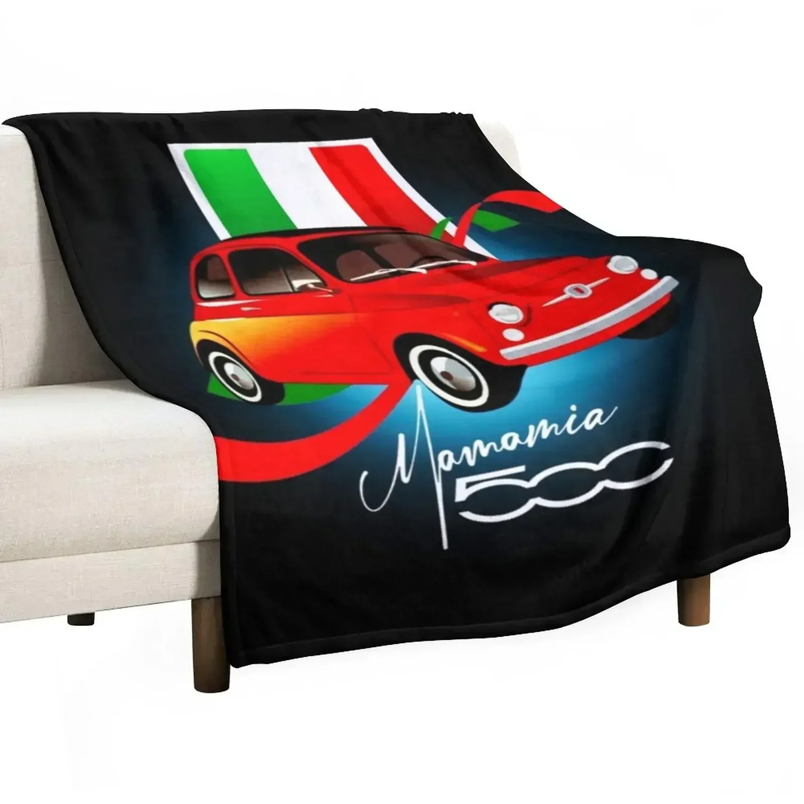 

fiat 500 red Throw Blanket blankets ands for babies Hair Blankets For Baby Blankets