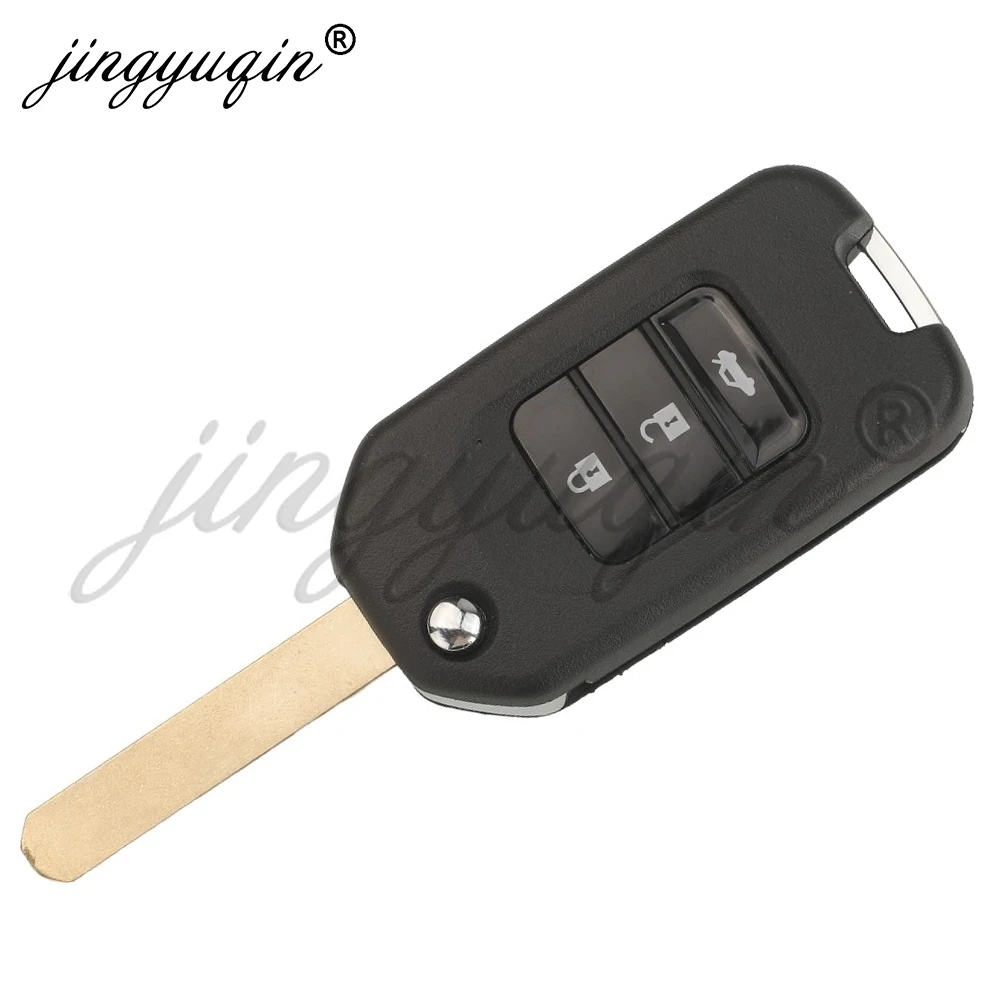 1/5pcs Remote Car Key Shell Case for Honda Accord Greiz Gienia CRV XRV HRV WRV Civic Breez City Fit Spirior Jade Crosstour Jazz view 4
