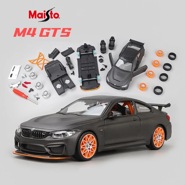 Maisto 1:24 BMW M4 GTS Assembly Version Alloy Car Model Diecast Metal Toy  Car Model High Simulation Collection Children Toy Gift - AliExpress