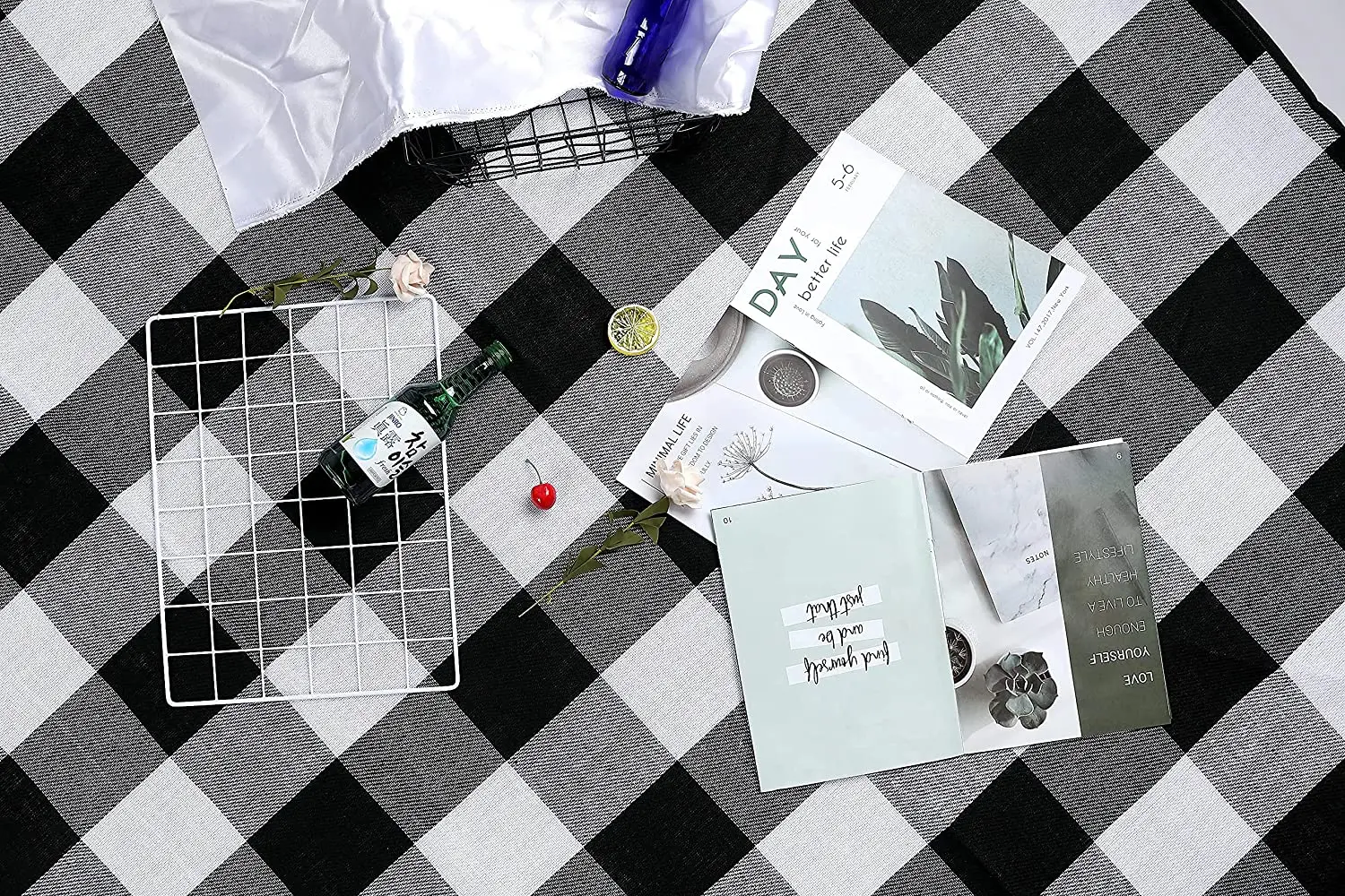 中国工場カスタムピクニックマットポータブルピクニックマット防水屋外ピクニックブランケット旅行キャンプ用