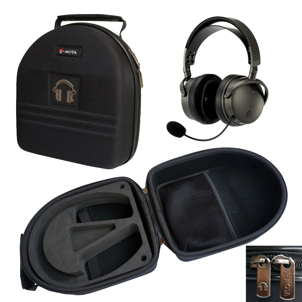 

V-MOTA Headphone Suitcase Carry case boxs Compatible with Audeze Maxwell/Maxwell Ayden/Penrose X/Penrose Gaming Over-ear Headset