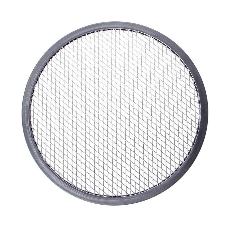Aluminum Mesh Grill Pizza Screen Round Baking Tray Net Ovens