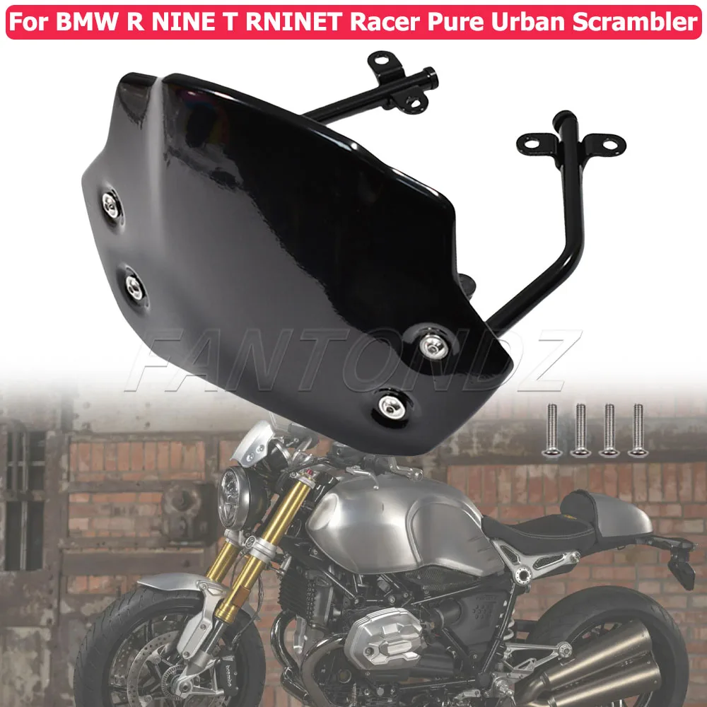

For BMW R NINET NINET R NINE T 9 T Racer Pure Urban Scrambler Motorcycle Windshield Windscreen Wind Deflector Fairing