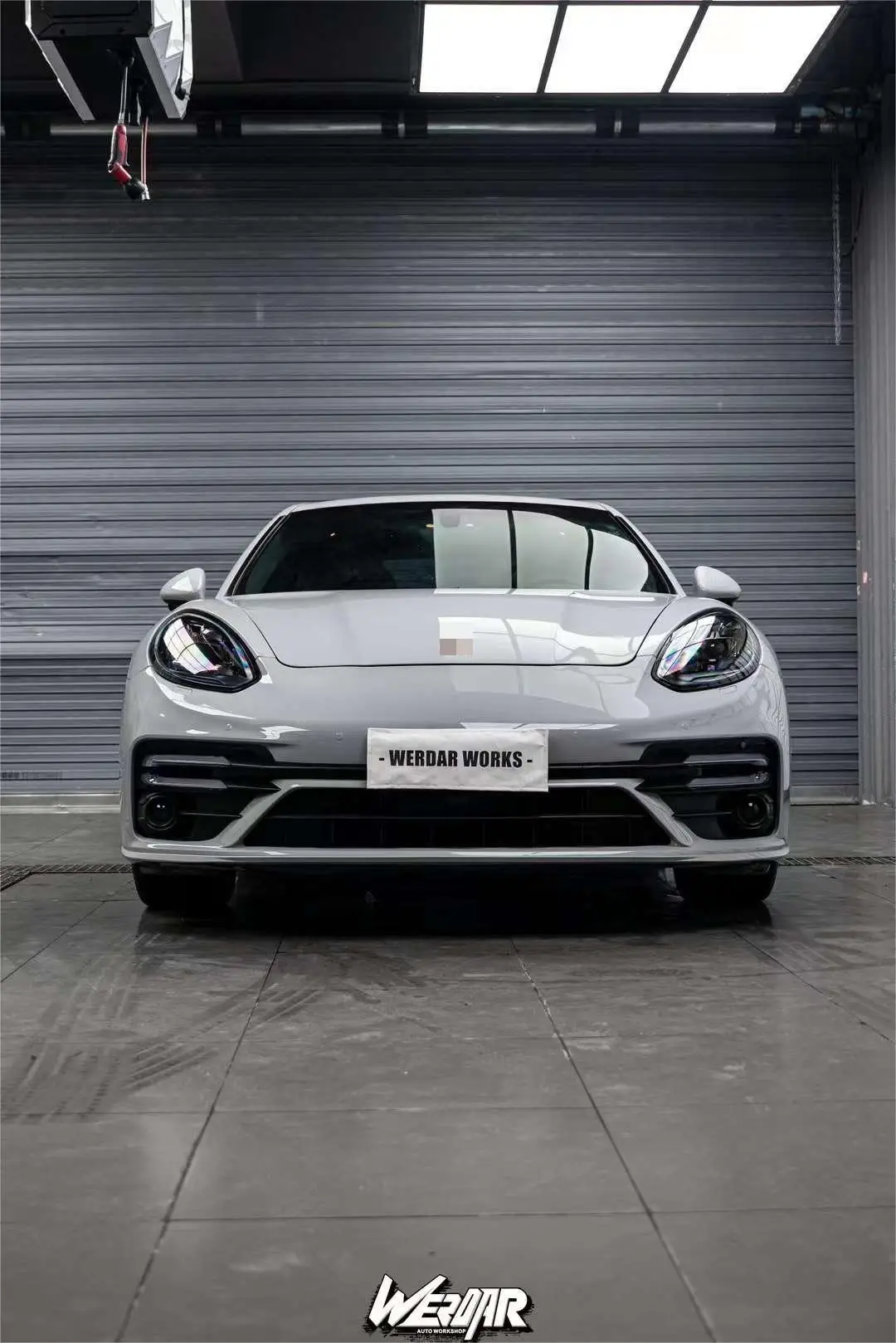 Facelift Front Bumper Assembly For Porsche Panamera 970 Upgrading To 971Turbo S PP Primer Body Kit Car Accessories Auto Parts