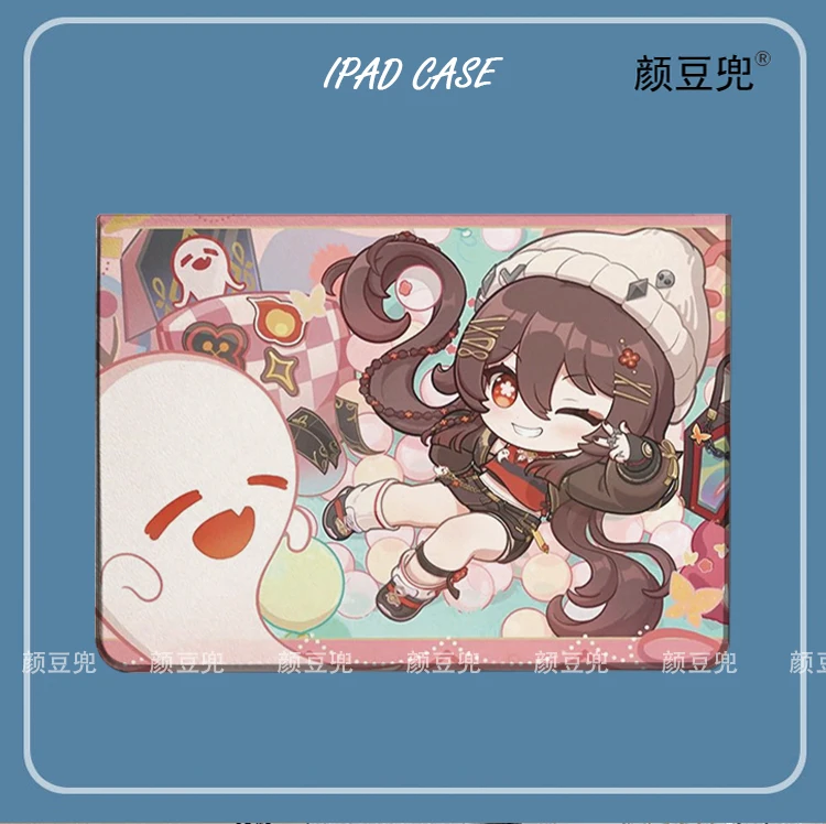

Чехол для iPad Air 4/5/10.9, Mini 5/6, Pro 12.9/11 дюймов (2022) с изображением Ху Тао из Genshin Impact, роскошный силиконовый чехол для iPad Air 2/3