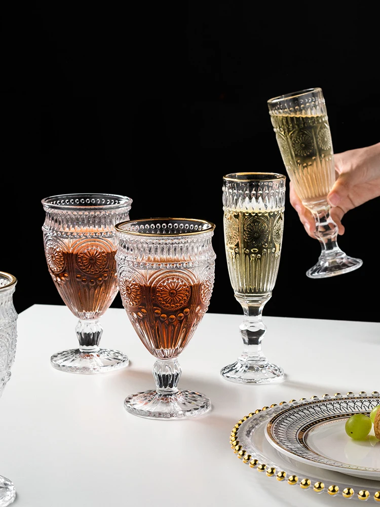 Taza De Cristal transparente para viaje, vasos pequeños nórdicos bonitos para beber whisky, Copas De Cristal, Copas De champán, EABL
