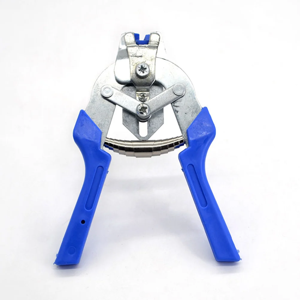 Pet Cages Pliers Chicken Quail Birdcage Installation Cat Dog Animal Clamp Tools Fencing M Fastening Clamp Pilers (Blue)