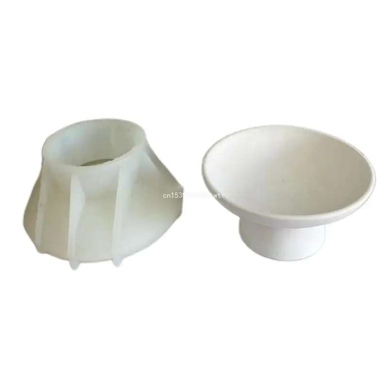 

DIY Fruit Tray Epoxy Resin Mold Simple Round Dish Mold Concrete Casting Mold for DIY Home Decoration, Dish Nonstick Dropship