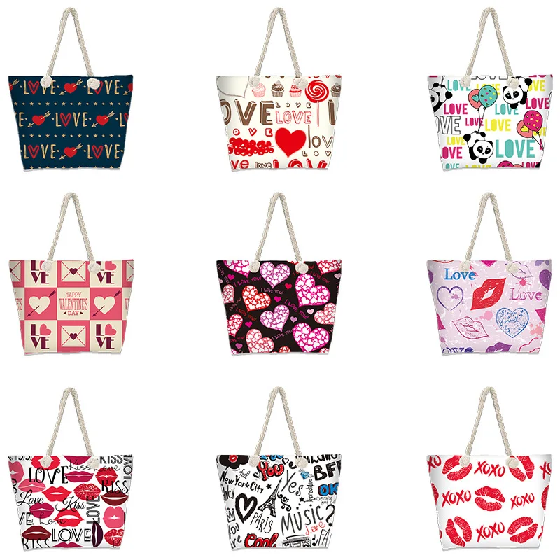 

Alphabetical Tote ExtraLarge Capacity Shoulder Bag Multi Functional Swimwear Tote Fashionable Foldable Travel Handbag