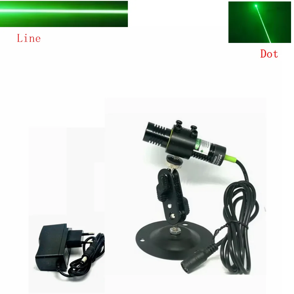 Focusable  532nm 10mw/30mw/50mw Green Generator Line Module for Halloween Scary House Laser Swamp Laser Pond Haunted House Garde