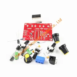 1Hz -1MHz XR2206 Function Signal Generator DIY Kit Sine/Triangle/Square Output Signal Generator Adjustable Frequency Amplitude