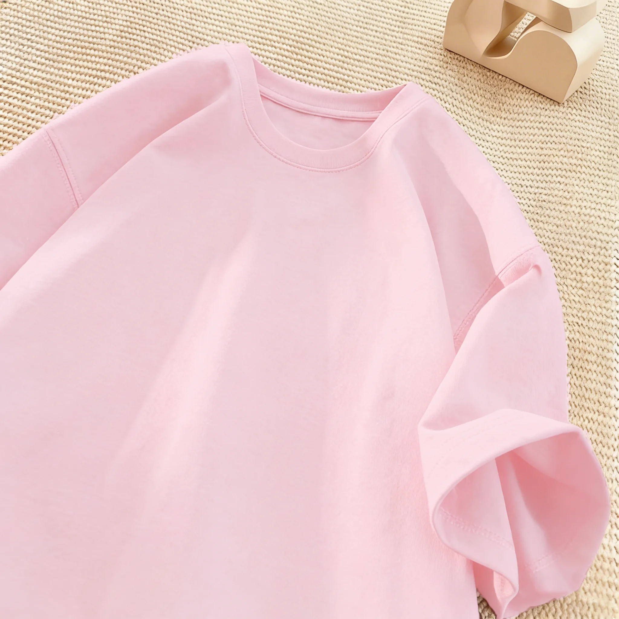 Solide modische Sommer-T-Shirts für Herren, mehrfarbig, S-3XL, Baumwolle, kurzärmelig, All-Match, Basic, Sport, Streetwear, weiche, atmungsaktive Kleidung – Detail 12