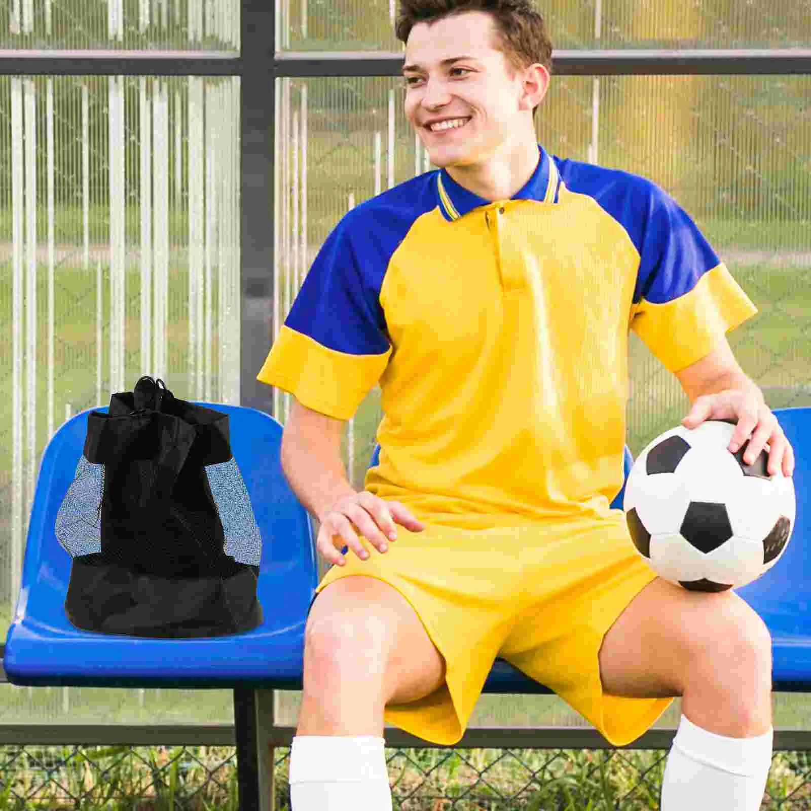 Ball Bag Volleyball Training Equipment Soccer Football Sports Balls Container Cotton Linen Basketball