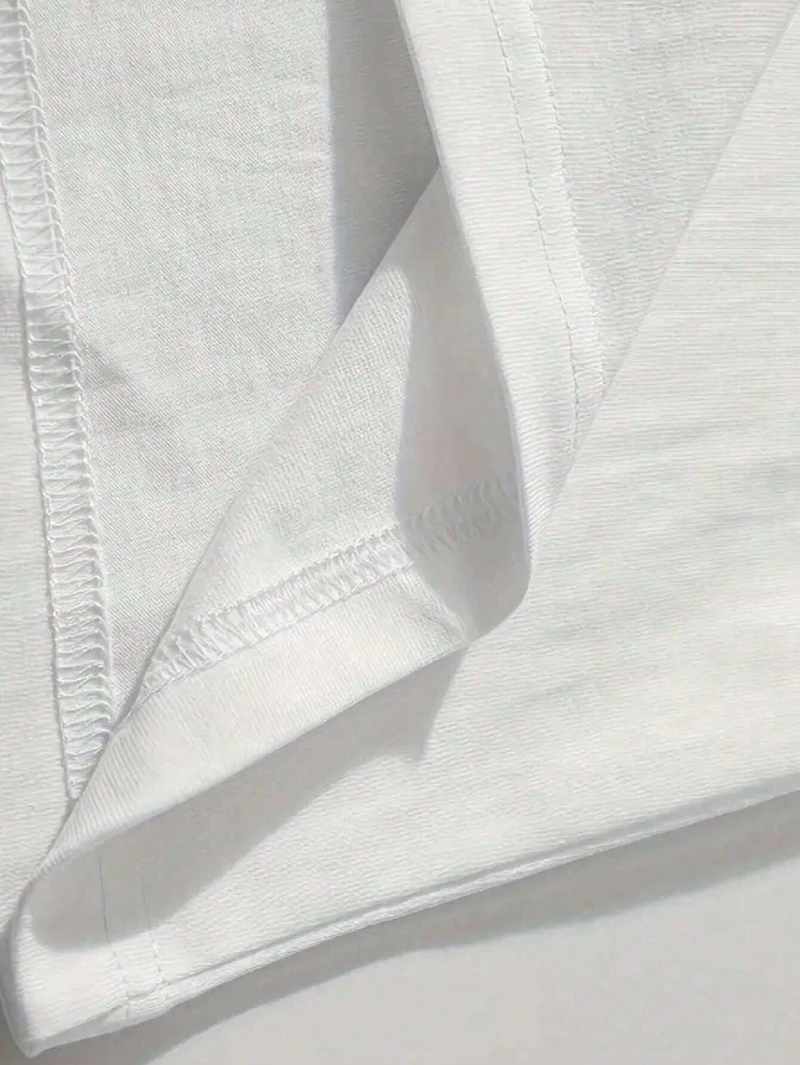 Men's Casual Crew Neck Short-Sleeve T-Shirt 100% Cotton,Fun Pattern Spring/Summer Loose Fit Casual Couple Streetwear T-Shirt