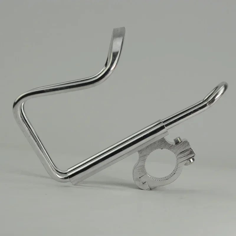 -Motorcycle Accessories motorcycle conversion motorcycle water bottle cage cup holder with bracket silver buckle,