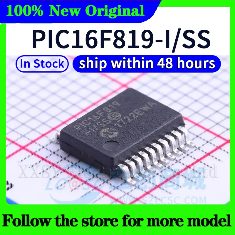 PIC16F818-I/SS PIC16F1459-I/SS PIC16F720-I/SS PIC16F819-I/SS PIC16F721-I/SS PIC16F785-I/SS PIC16F716-I/SS PIC16F690-I/SS New