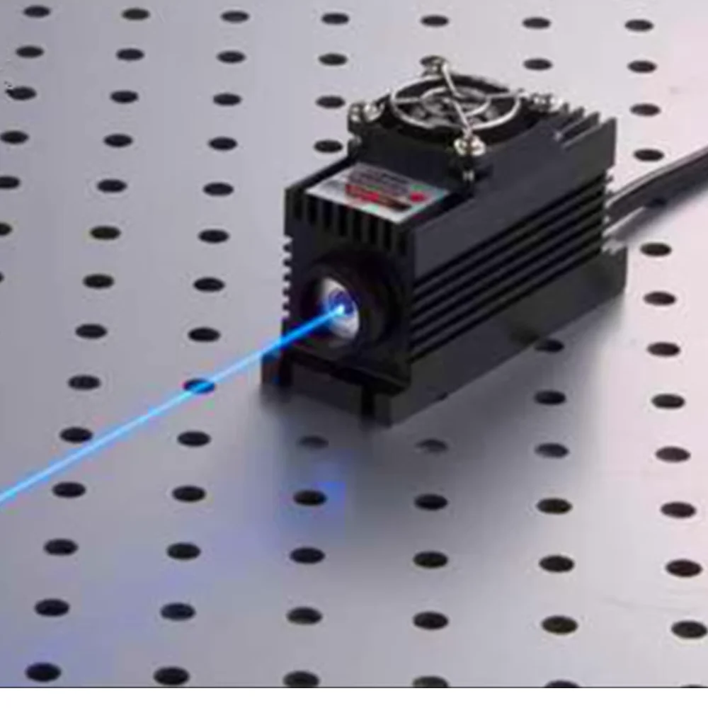 

473nm Blue solid-State Laser 20/50/80/100/150mW + TTL Analog + TEC + Digital Power Supply