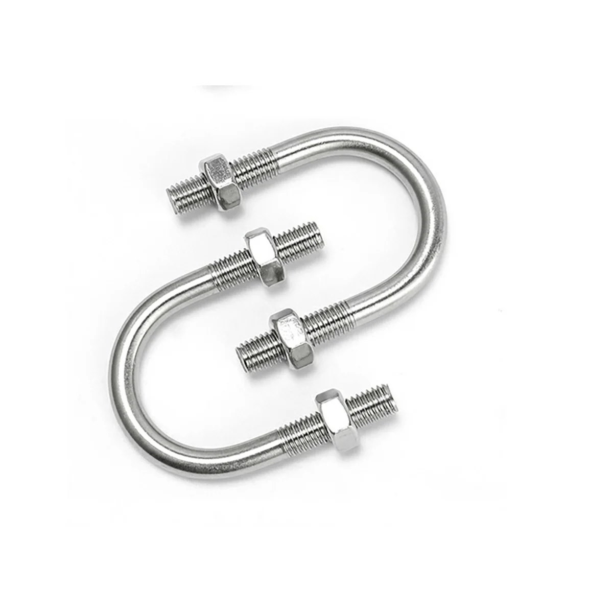 U-Shaped Parafuso Clip Fixo, 316 Aço Inoxidável Horseback Riding Clip