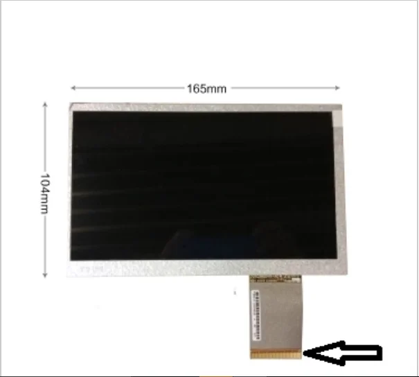 

HannStar 60PIN 7" inch HSD070IDW1-A20/A30 LCD panel Mobile DVD 800*480 F88