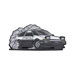 Trendy Cool Car Brooch Enamel Pins Custom Japanese Anime Inspired Cartoon Brooches Coat Lapel Badge Jewelry Gift for Boys Men
