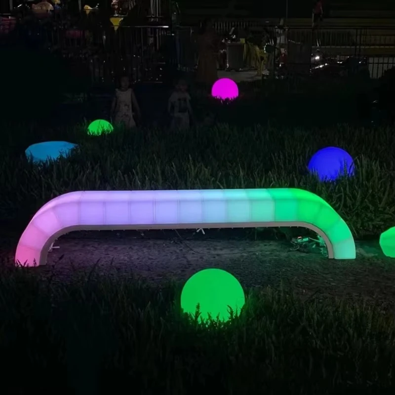 

The manufacturer's new luminous outdoor public chair is suitable for scenic spots, Internet-renowned amusement facilities