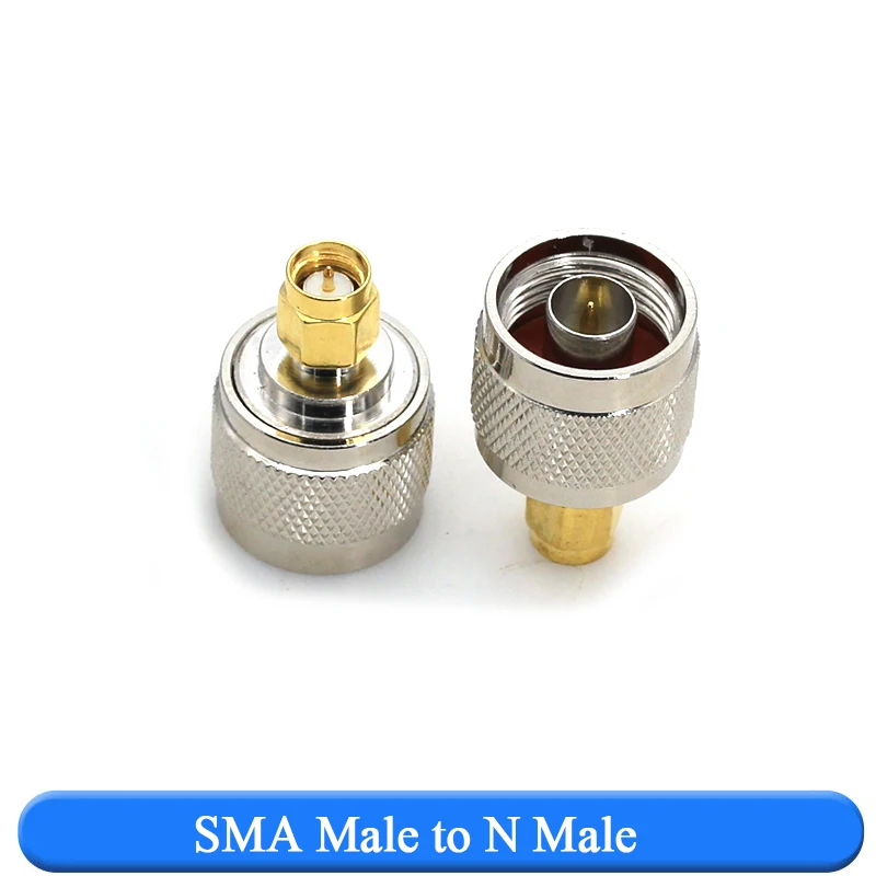 1PCS SMA To N Connectors Type Male Female RF Connector Adapter Test Converter Kit Transmission Cables N To SMA connector