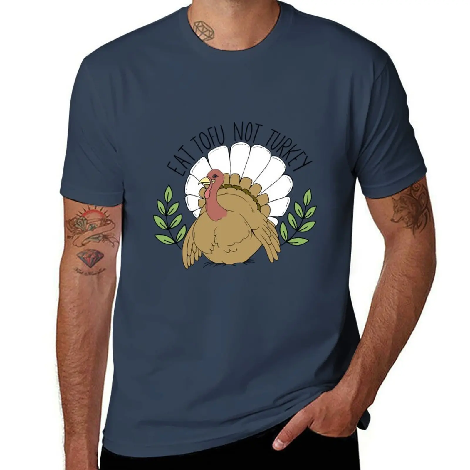 Come tofu, no pavo - Salvad los pavos - Camiseta vegana de Acción de Gracias - Camiseta de verano para vacaciones