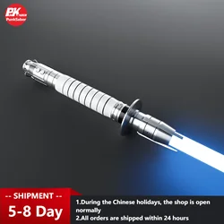 PunkSaber-Infinito Mudando Sabre de Luz, Neopixel Jedi Laser Espada, Duelo Pesado, Som Suave, Brinquedo Luz, Batendo Sabre, Sensível