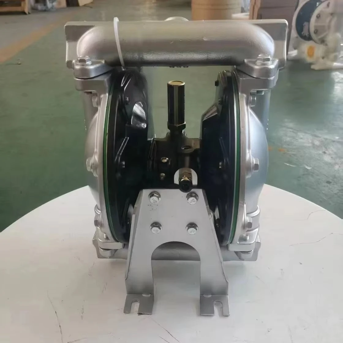 1-Inch stainless steel body, AODD pump with PTFE diaphragm for electronic chemical/pneumatic double diaphragm pumps