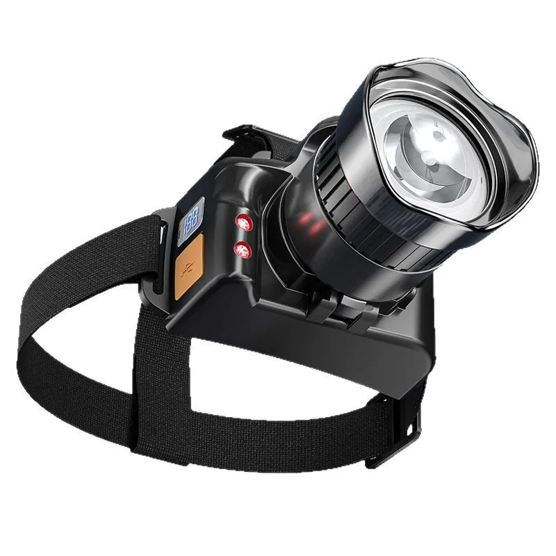 

Camera strong light induction headlight household outdoor zoom long-range charging long battery life night riding