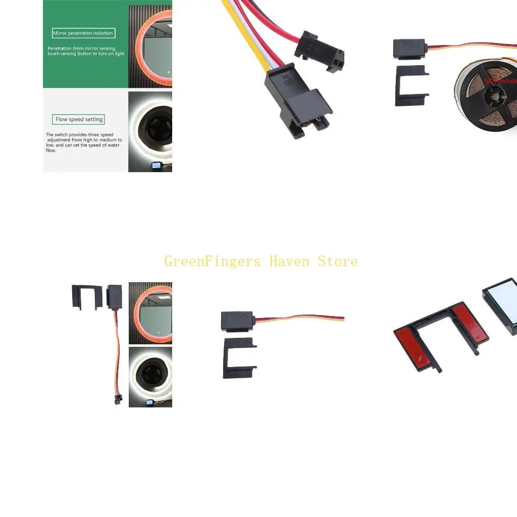 

Выключатели света потока зеркала СИД Ф68Д Бесступенчатая регулировка касаются переключателей датчика