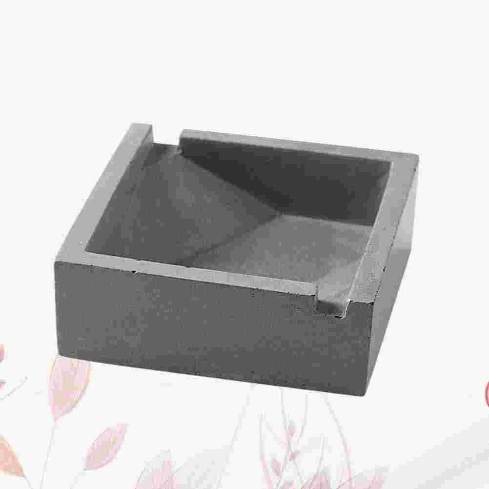 

Ash Tray Cement Ashtray Home Ornament Creative Container Jar Industrial Style Decorate