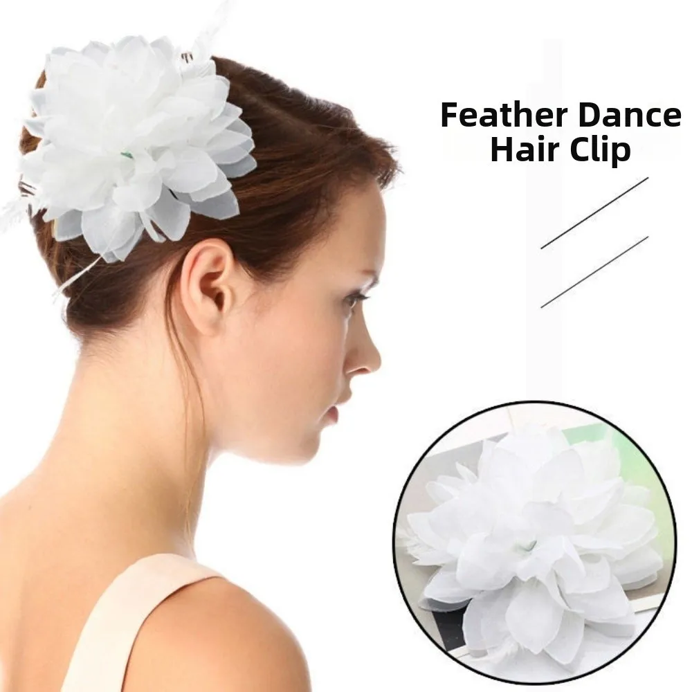 1pc Fashion Elastic Flower Headband Colorful Flower Hair Clip Wrist Band Corsage Wedding Party