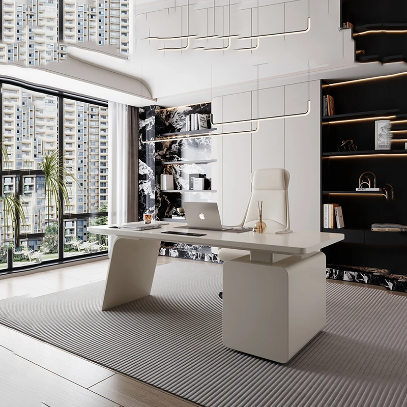 الجمالية الشمال مكتب مكتب فاخر التنظيم التنفيذي تخزين مكتب عمل الحد الأدنى عرض Mesas Escritorio أثاث المنزل