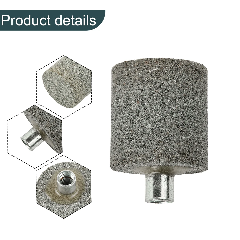 1pc Grinding Head M10 Thread For 100 Type Angle Grinder Grit 70 Cylindrical Conical Carving Polishing Power Tools Accessories